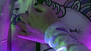 beautiful babe's tight ass wrecked by four monster cocks gangbang