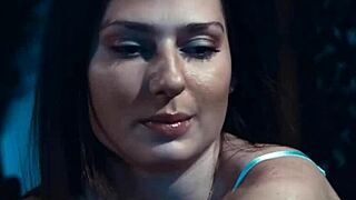 perv enjoys milf young babe intense threesome fun