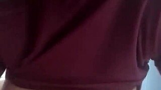 blonde milf eagerly strokes and rides massive throbbing cock