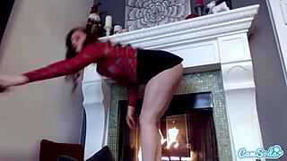 Tori Black xmas camsoda small tits pussy orgasm piercing 😘💦