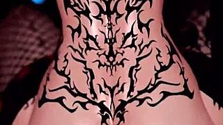 Trans Girl's Horny Dildo Ride Builds To Explosive Cum In VR Bliss