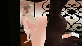 Blonde Takes Massive Black Cock Deep in Ass