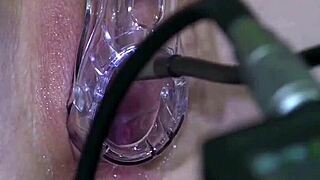 czech brunette patient undresses tight pussy for doctor in steamy casting interview