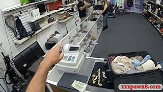 Stewardess gets sneaky toilet screw 😈💦 hidden cam POV latina spying