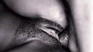 this guy pounds beautiful ebony babe's huge ass with monster black cock relentlessly