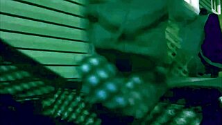 nighttime time lapse stretch on steps lattice shadows ass legs effect so hot 🦵🍑