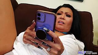 huge titted asian cougar milf fucks massive bbc