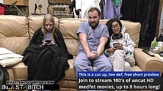 Jasmine Rose's hairy bush blasted with hot cum by doctor Tampa in fierce hospital fuck!
