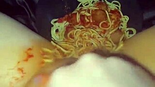 crazy arabian slut stars in beverly hills bbc food fetish compilation