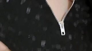 sexy elza kom teases in nylon stockings big tits