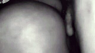 this guy pounds beautiful ebony babe's huge ass with monster black cock relentlessly