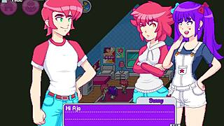 redhead teen drops towel exposing small tits in steamy shower