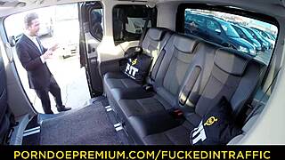 audrey jane gets hardcore fucked and cum covered in car backseat