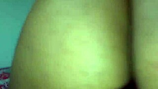 Groping big tits before anal on brunette