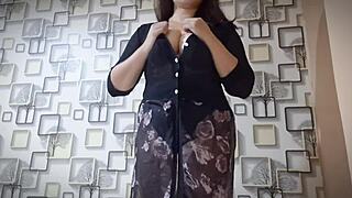 Hot Asian Girl Plays Passionate with Natural Big Tits