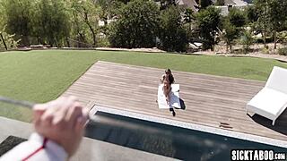 mackenzie mace's teen pussy licked by milf cadence lux 👅💦