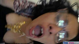 glasses brunette realtor roughly pounded every pose imaginable