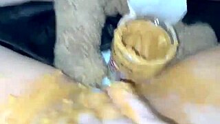 crazy arabian slut stars in beverly hills bbc food fetish compilation