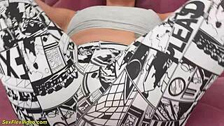 flexi milf's round ass destroyed stretched gaping in acrobatic anal