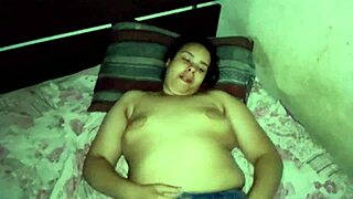 fierce latina pornstar in jeans skirt gets fucked doggystyle cums hard