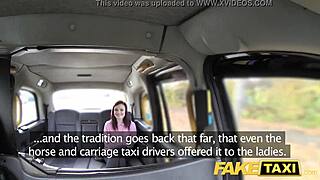 fake taxi driver pounds american redhead's tight asshole