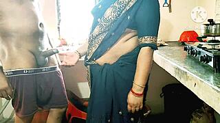 desi bhabhi horny milf fucks boy with big tits and ass