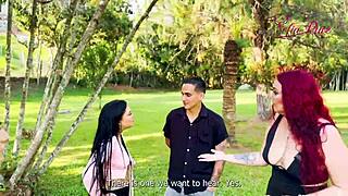 bf cheats with friend but i forgive in hot threesome