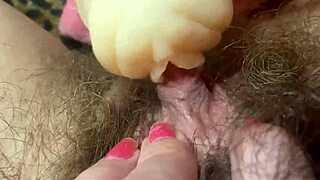 extreme closeup clitoris throbs in hardcore orgasm