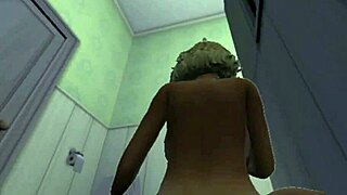 steamy leather fantasy unfolds in romantic shower play