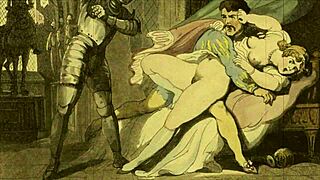 Vintage Erotic Drawings Feature Hairy Retro Antique Scenes