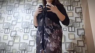 Hot Asian Girl Plays Passionate with Natural Big Tits