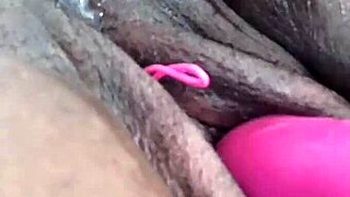 creamy ebony bbw pussy creampie homemade orgasm mess