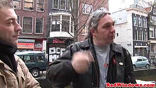 Dutch Hooker Bent Over Doggystyled Till Tourist Cumshot Explosion