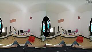 Blonde teen's tight pussy destroyed by huge cock in doggystyle creampie ride