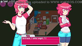 redhead teen drops towel exposing small tits in steamy shower