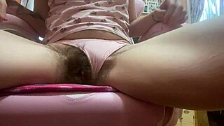 housewife vibes big clit through soaked panties closeup