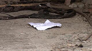 young babe explores cocks in orgy