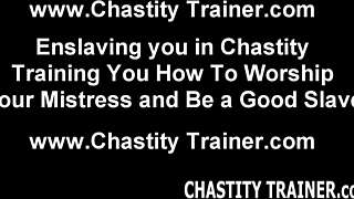Chastity Locks Tight: Femdom POV Bondage Toys Teach Ultimate Self-Control