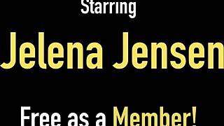 Jelena Jensen displays massive natural tits