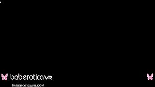 uhh solo latina violet starr teases cock naughty vr lingerie fingering