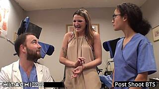 nurse alexandria riley forces hitachi orgasms on blindfolded patient