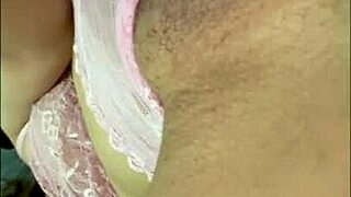 Latina Amateur Masturbates Intensely in New Lingerie