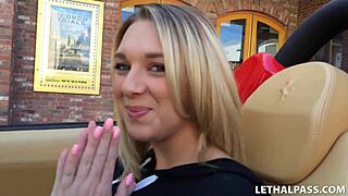 hey busty blonde ready for porn agent's big cock pickup fuck?