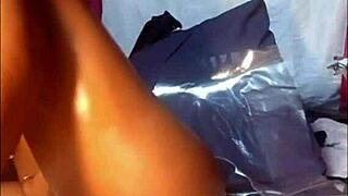 Teasing Ebony Curves Dance Solo In Lingerie Seduction