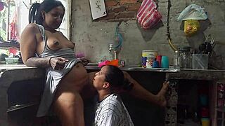 can't hold back, gotta eat that big ass pussy dessert first