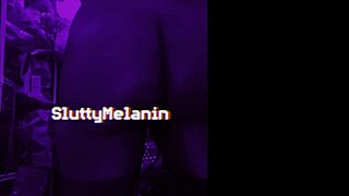 Damn, this ebony milf slut craves black mama action!