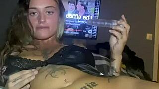 teen goth slut rams big cock in tight ass pussy 🍑🔥