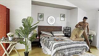 Real bts 19yo french blonde newcomer cowgirl riding bts