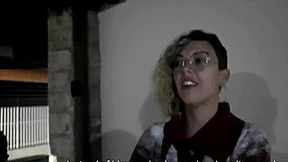 innocent blonde gets bent over for intense doggystyle pounding