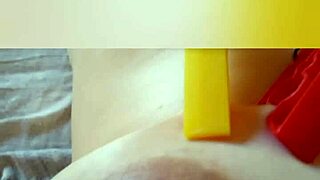 Gretala pinches her natural tit nipple teasingly